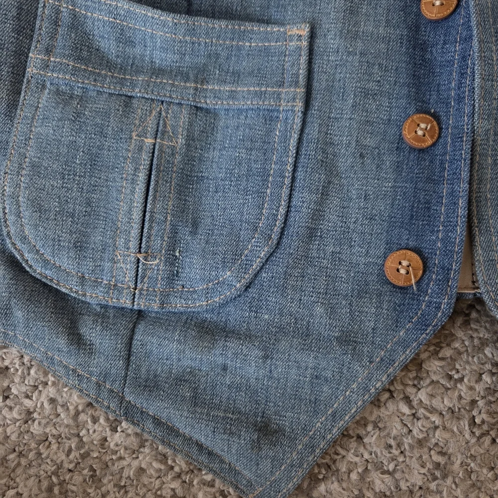 Vintage 70's Levi's Wildfire Sportswear Denim Vest size‎ ?